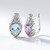 Orecchini in argento con Ametista Rose de France