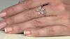 Anillo en plata con Calcedonia rosa