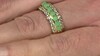 Anillo en plata con Crisoprasa (KM by Juwelo)