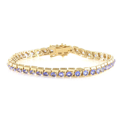 Tansanit-Silberarmband