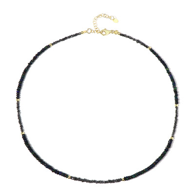 Collana in argento con Diamante Nero