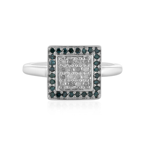 I3 (H) Diamant-Silberring