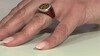 Zilveren ring met een citrien (Adela Silber)