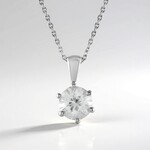 Collana in argento con Zircone