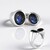 Anello in argento con Labradorite Blu Maniry (KM by Juwelo)