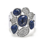 Lapislazuli-Silberring