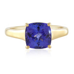 9K AAA Tanzanite Gold Ring