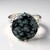Anello in argento con Ossidiana Fiocco di Neve