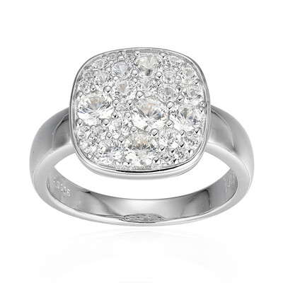 Bague en argent et Zircon (Adela Silber)