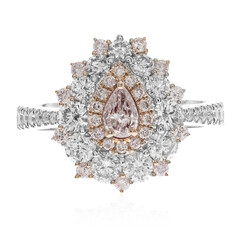 Anillo en oro con Diamante rosa I1 (CIRARI)