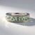 Anello in argento con Tsavorite della Tanzania