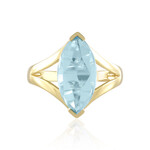 Himmelblauer Topas-Silberring (KM by Juwelo)