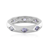 Bague en argent et Tanzanite (de Melo)