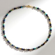 Collana in argento con Labradorite