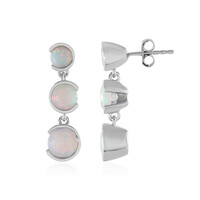 Pendientes en plata con Ópalo de Welo (de Melo)