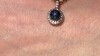 Colgante en plata con Zafiro estrella azul