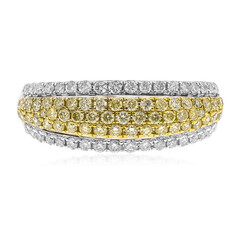 14K SI2 Yellow Diamond Gold Ring (CIRARI)