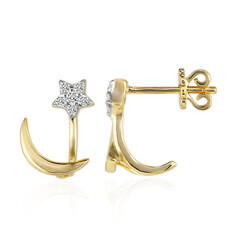 Orecchini in oro con Diamante SI1 (G)
