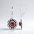 Orecchini in argento con Rodonite