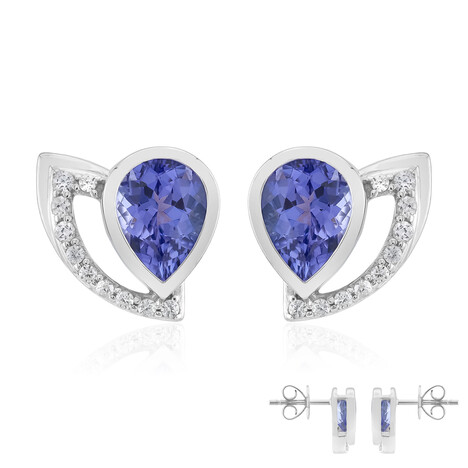 Orecchini in oro con Tanzanite AAA (de Melo Gold)