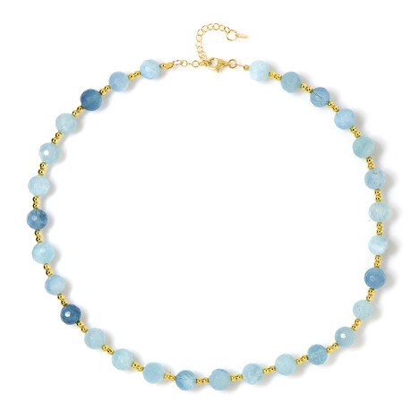 Collar en plata con Aguamarina de Brasil