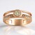 Anello in oro con Diamante Rose de France VS1 di Argyle (Annette)