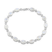 Blauer Mondstein-Silberarmband (KM by Juwelo)
