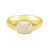 Bague en or et Opale de Coober Pedy (Mark Tremonti)