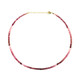 Collana in argento con Tormalina Rosa Nigeriana