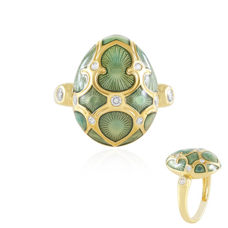 Anillo en plata con Zircón (Adela Silber)