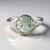Anello in argento con Ametista Verde