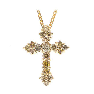 Collana in oro con Diamante Fancy SI2 (CIRARI)