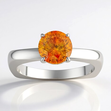 Anello in argento con Sfalerite (de Melo Essence)