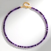 Uruguayan Amethyst Silver Necklace