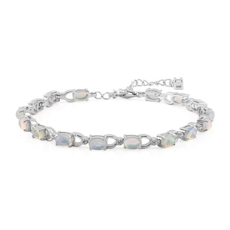 Bracciale in argento con Opale di Welo