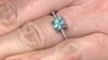 Anillo en plata con Zircón de Ratanak Kirí