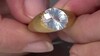 Zilveren ring met een maan blauwe kwarts