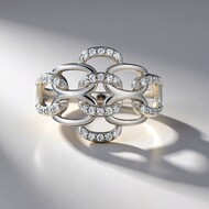 Anello in argento con Zircone