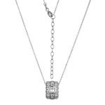 Collar en plata con Topacio blanco (Adela Silber)