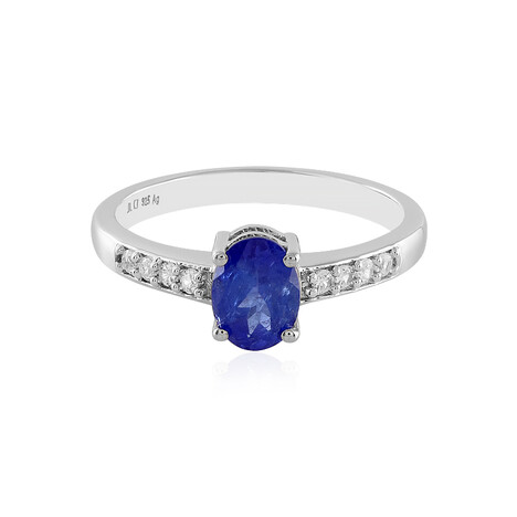 Anello in argento con Tanzanite