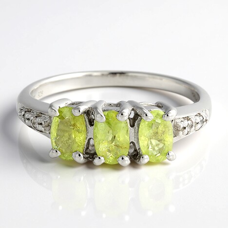Anello in argento con Tormalina Paraíba