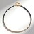 Collana in argento con Spinello Nero