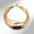 Collana in argento con Zircone Canarino (Riya)