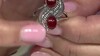 Zilveren ring met carneoolstenen (Jones Lee)