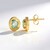Orecchini in argento con Smeraldo Color Paraiba
