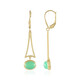 Chrysopras-Silberohrringe (KM by Juwelo)