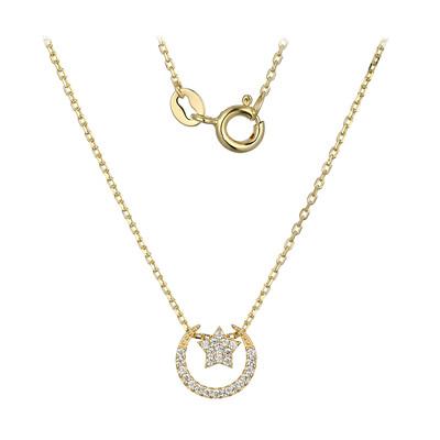 Collana in argento con Zircone