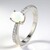 Anello in argento con Opale di Welo