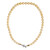 Gouden halsketting met gouden zuidzee parels (TPC)