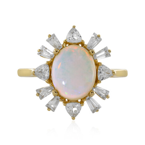Australischer Opal-Goldring (Adela Gold)